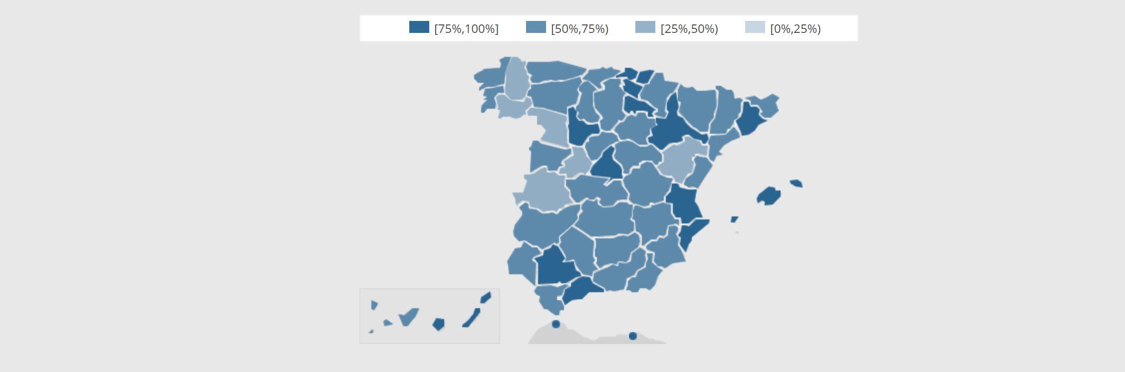 Cobertura y despliegue de fibra óptica en España – resultados y mapa