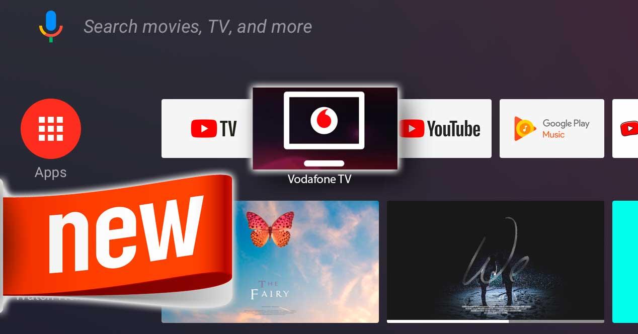 vodafone tv android tv