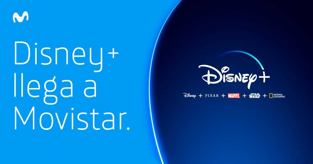 Disney+ arrives at Movistar