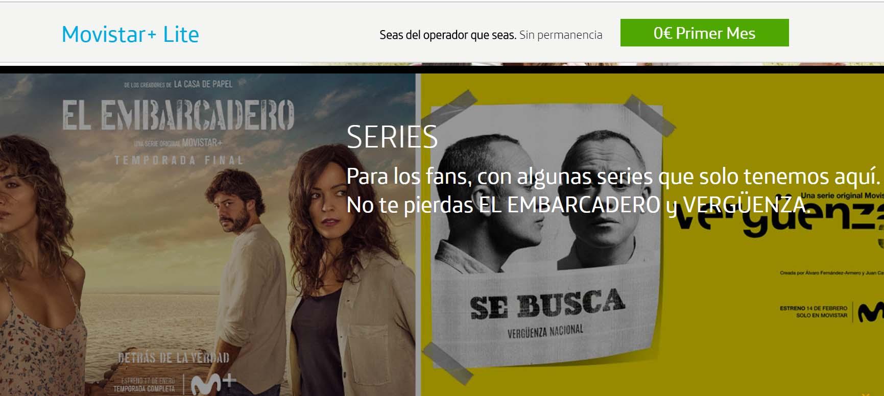 Movistar + Lite alternativ ein Netflix