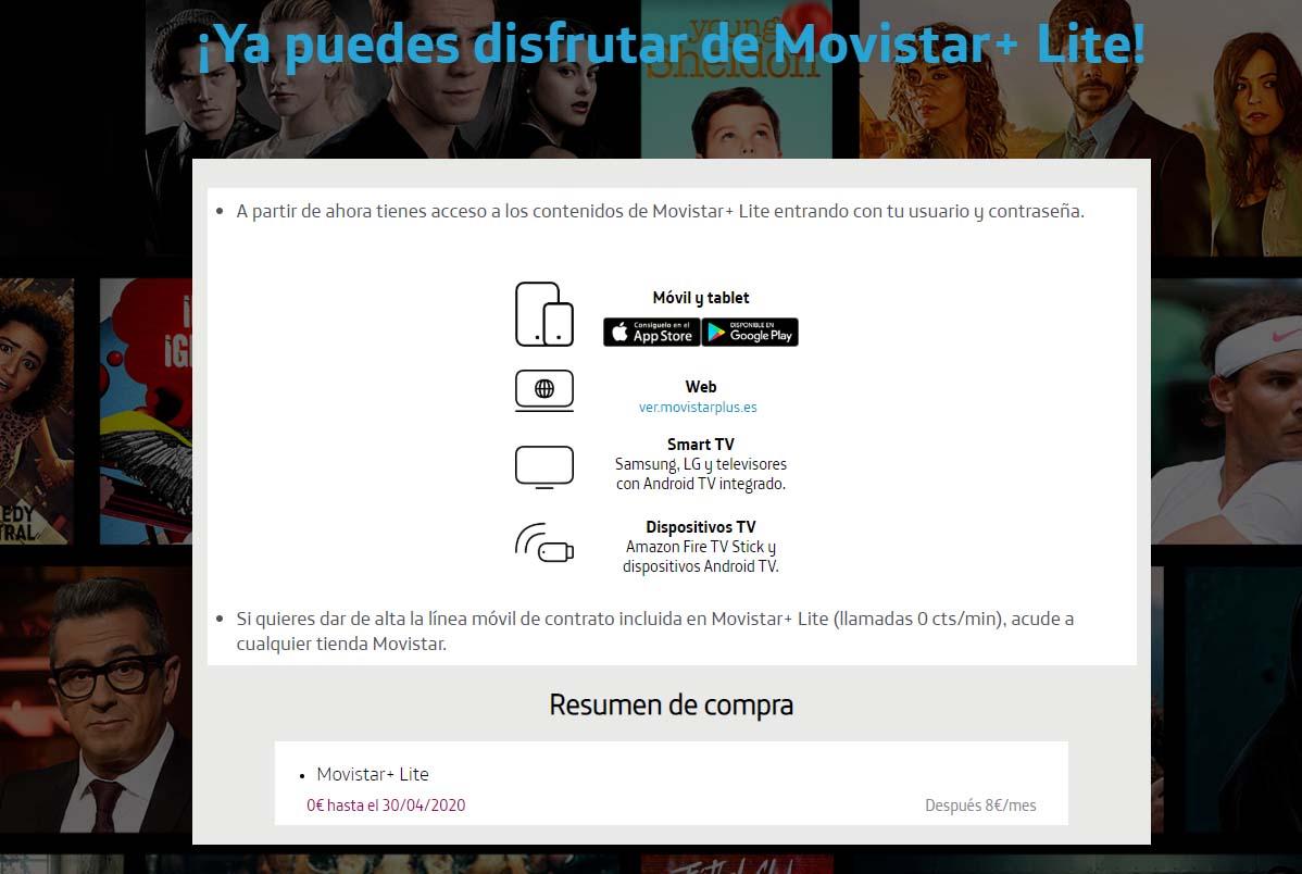 Movistar + Lite