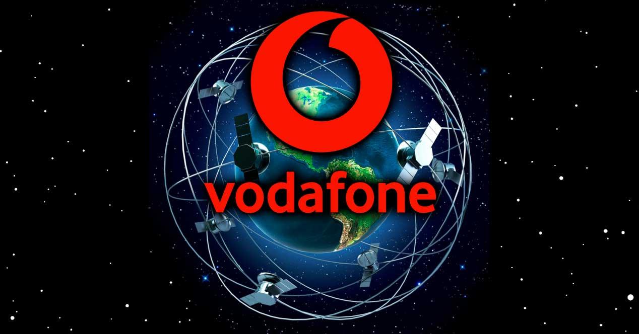 Vodafone satélite espacio