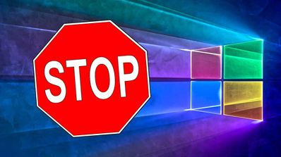 windows 10 stop