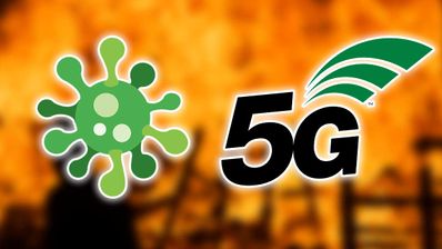 coronavirus 5g fuego