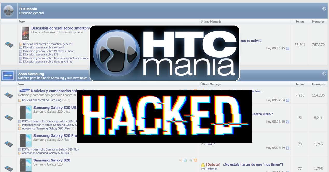 htcmania hacked