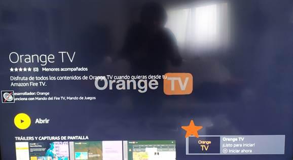Orange TV Stick