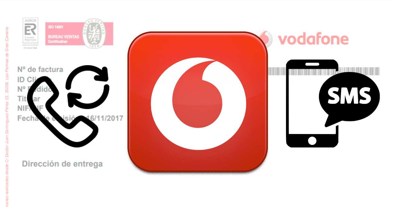 Dicta SMS y Rellamada en Vodafone