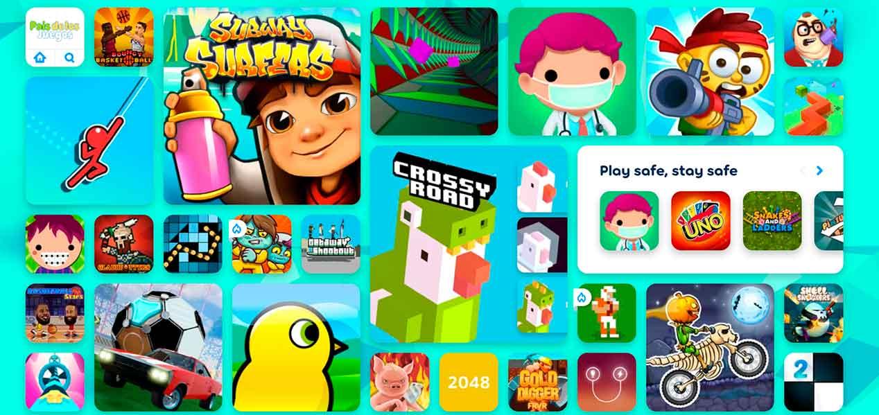 País de los juegos - juegos online para niños