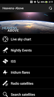 heavens above starlink