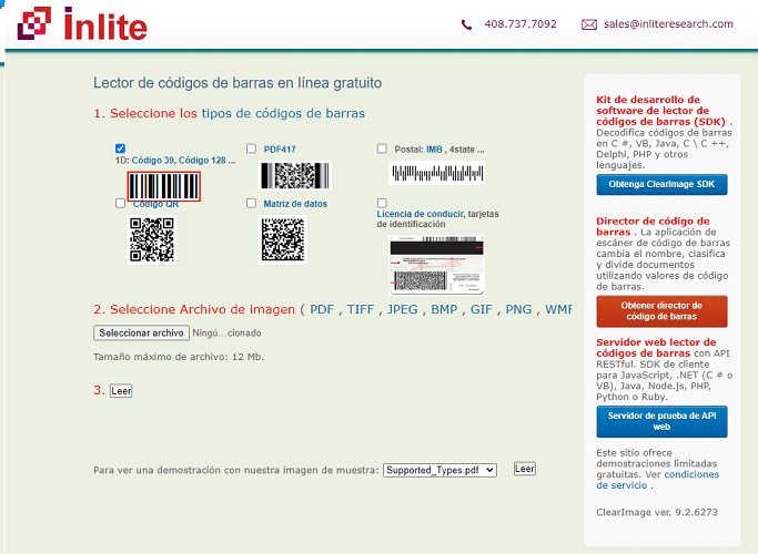 online-barcode-reader lector códigos QR