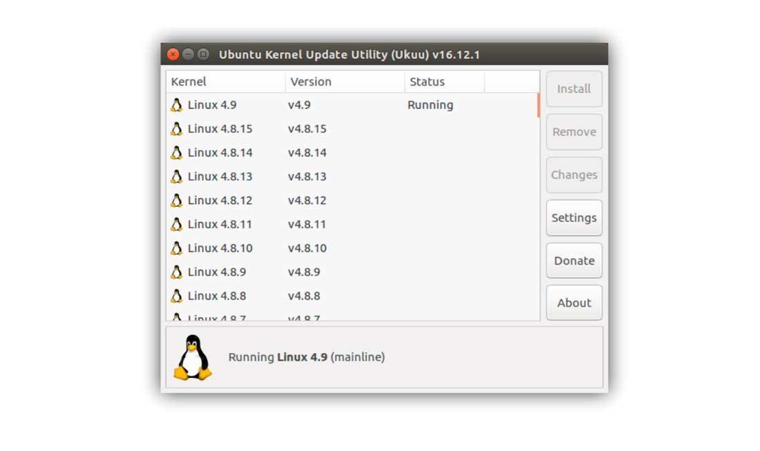 Actualizaciones Linux - Ukuu