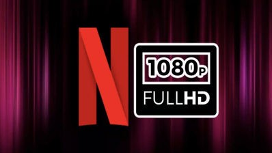 logo de netflix sobre fondo negro