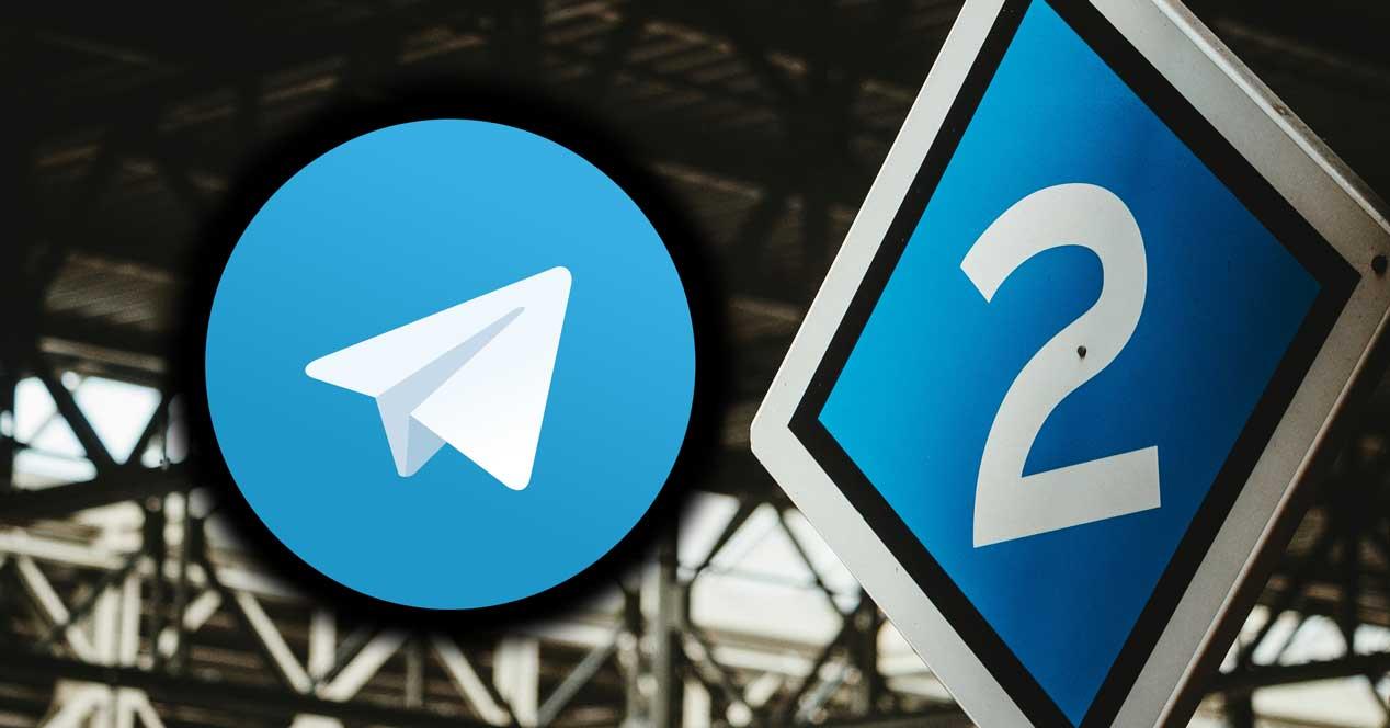 Dos cuentas en Telegram