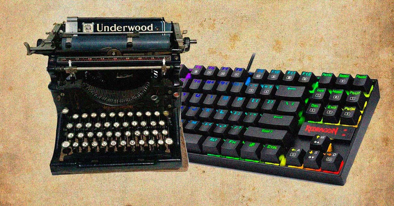 Historia del teclado