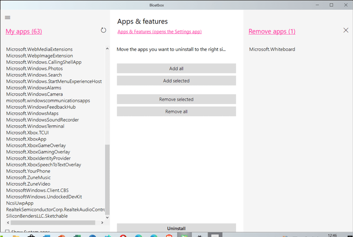 bloatbox remove windows apps 715x481 - BLOG - Quitar los programas preinstalados de Windows 10