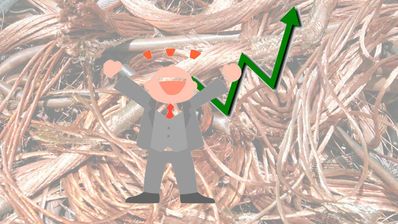 dinero ingresos cobre
