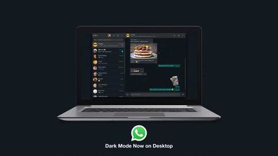 whatsapp modo oscuro web