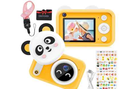 Cámara para niños Cámara de impresión instantánea para niños 1080P HD Video  Cámara de fotos Juguetes con tarjeta de 32GB - AliExpress