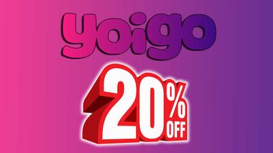 yoigo 20% descuento