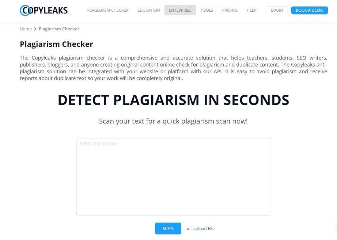 Copyleaks - Mejores webs para detectar plagio