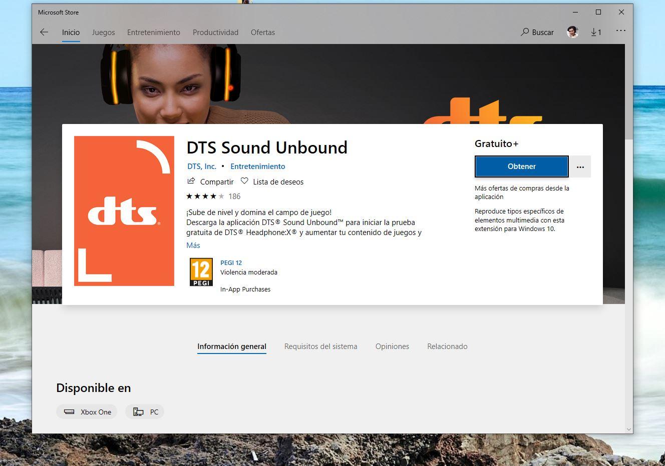 DTS-Sound ungebunden