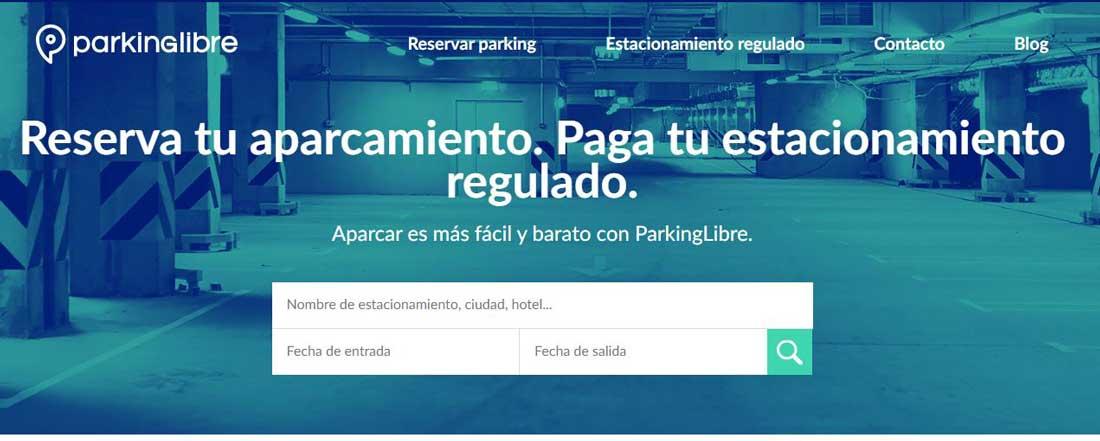 Parkinglibre - Mejores webs para buscar aparcamientos