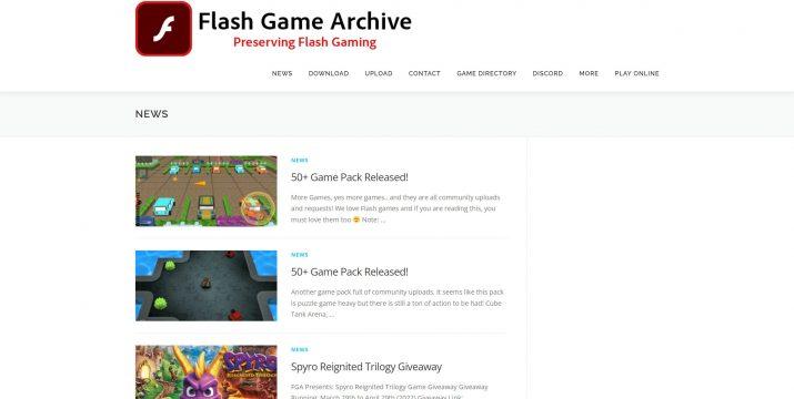 flash game archive