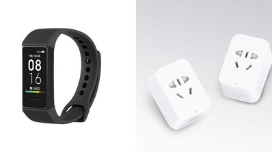 xiaomi redmi smart band y enchufe inteligente