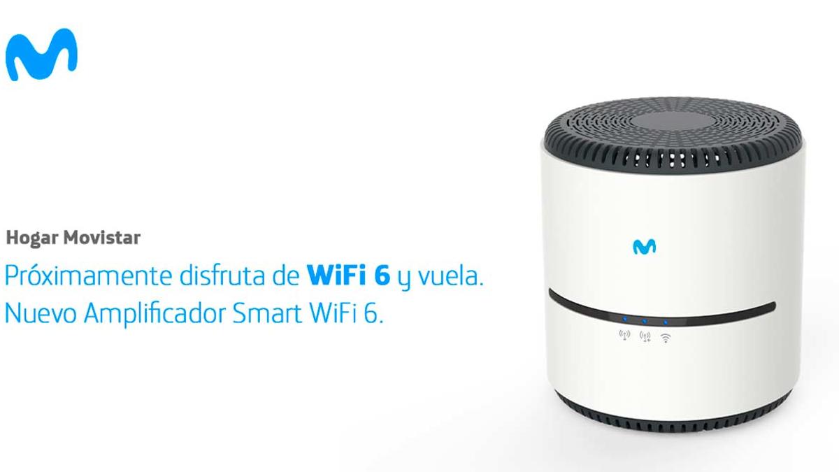 El amplificador Smart WiFi 6 de Movistar ya está disponible: mayor  cobertura y velocidad para tu red