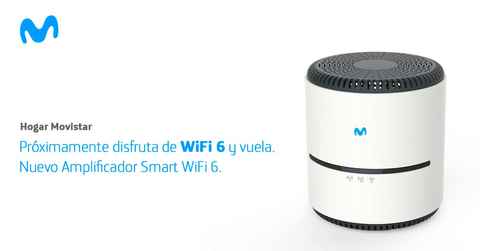 Repetidor Movistar Smart WiFi 6 blanco 12V