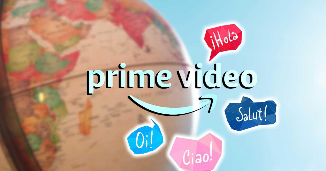 Idiomas en Amazon Prime Video