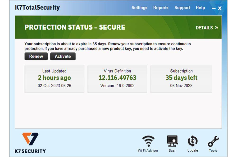 Antivirus K7 Total Security