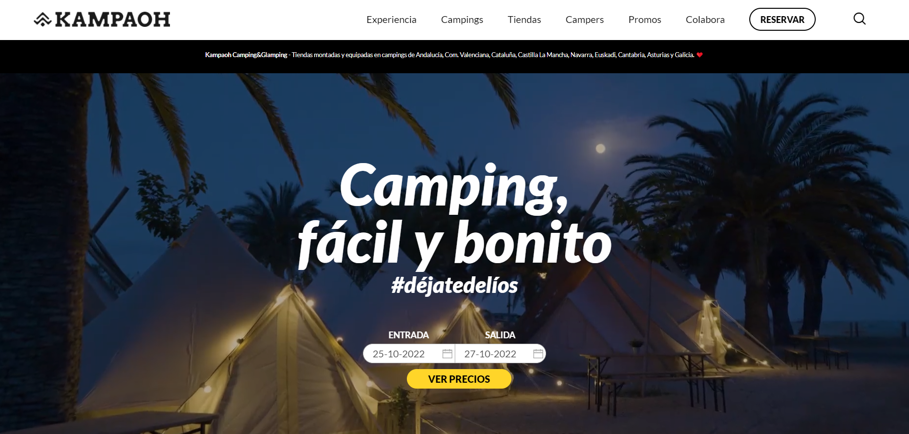 kampaoh web de camping