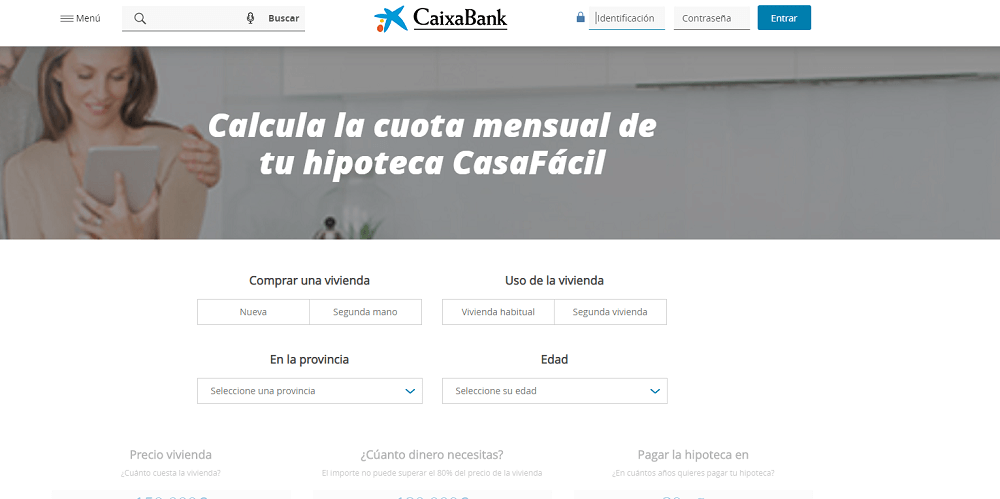 simulador de hipotecas CaixaBank