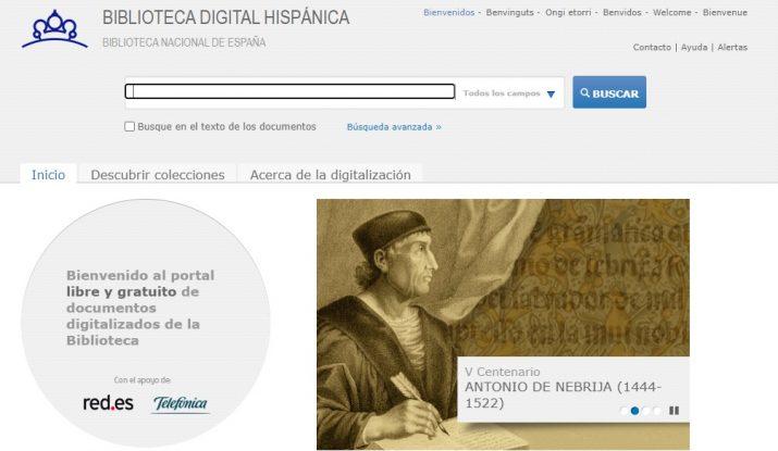biblioteca digital hispanica