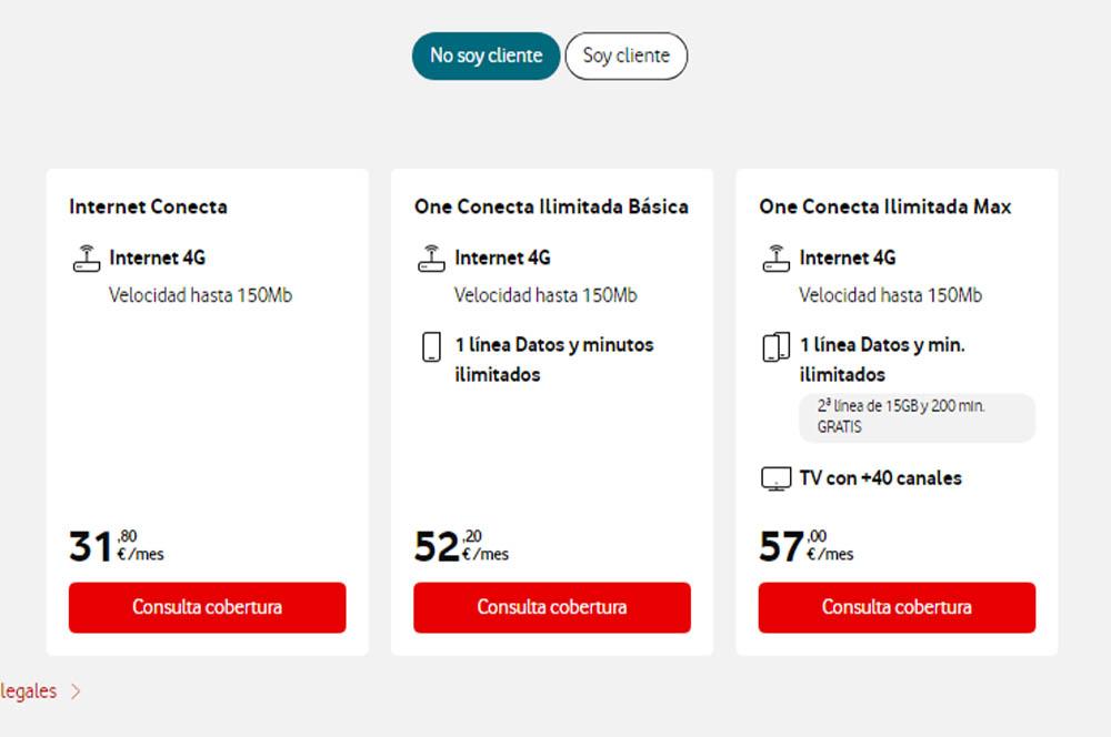 Internet conecta Vodafone