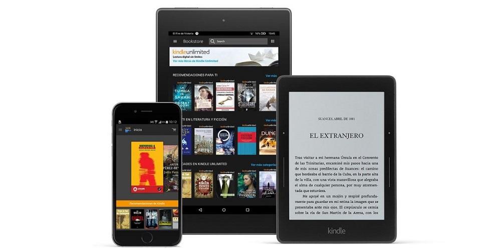 dispositivos con Amazon Kindle Unlimited
