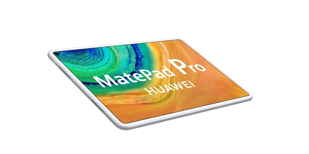 Huawei MatePad Pro vista desde un lateral