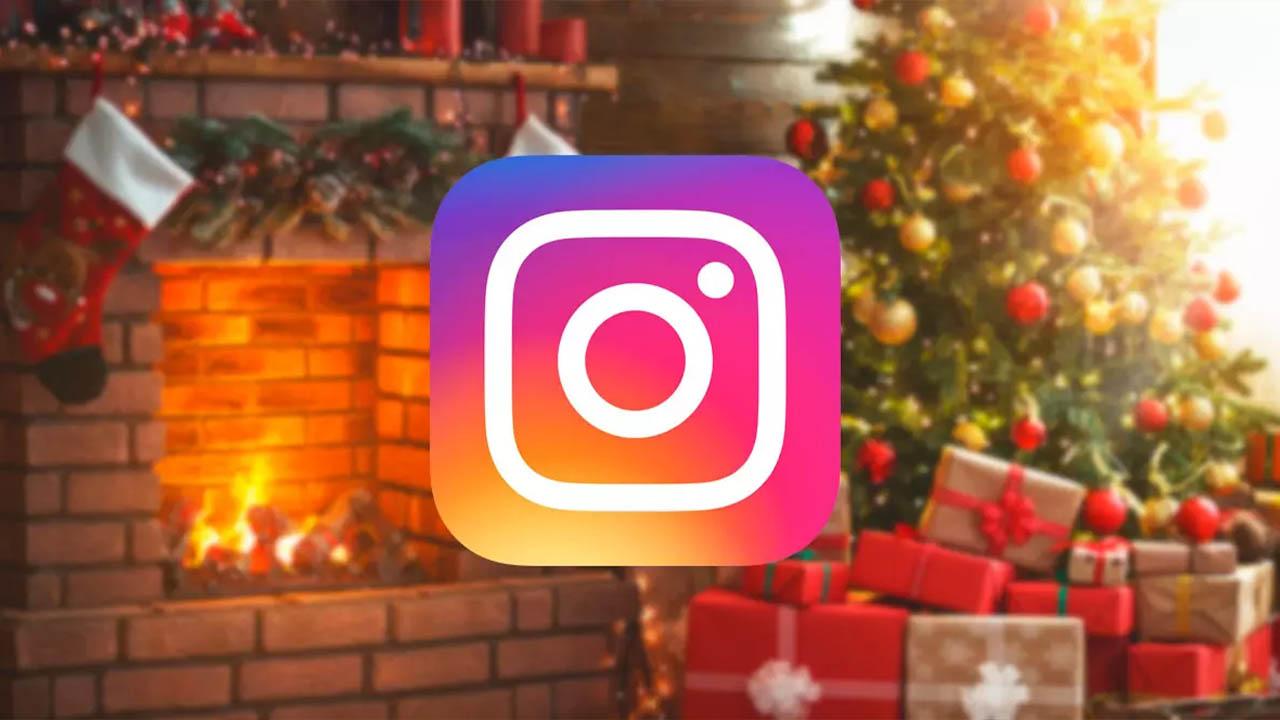 filtros de Navidad en Instagram