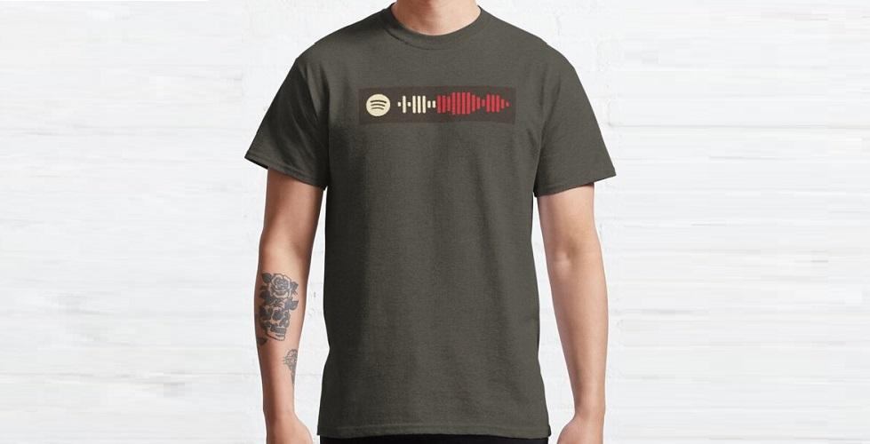 redbubble camiseta codigo Spotify