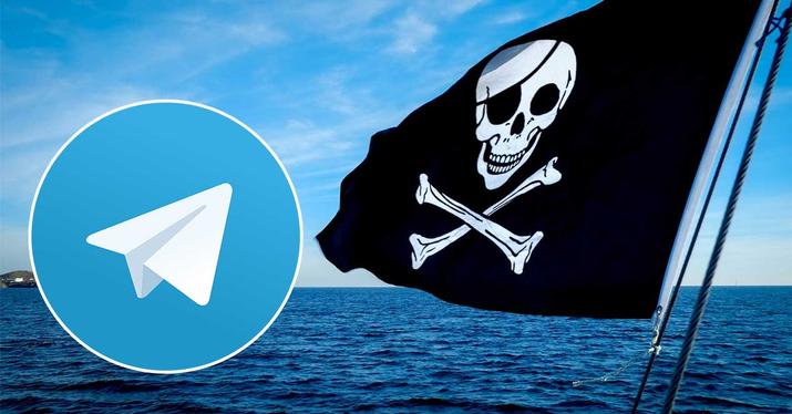telegram pirateria