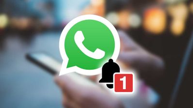 whatsapp notificacion anuncio