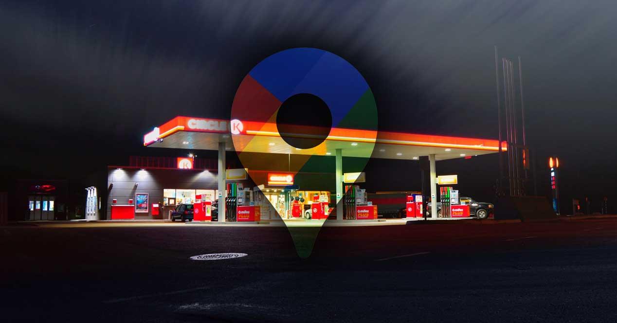 Gasolinera Google