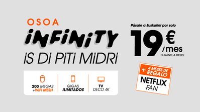 OSOA Infinity con Netflix