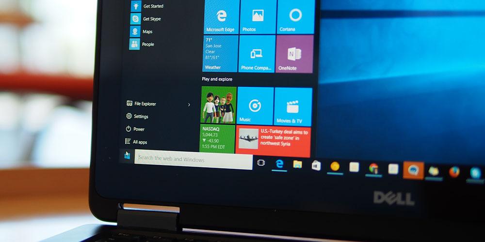 Windows 10 en un ordenador