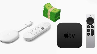 apple tv 4k chromecast google tv