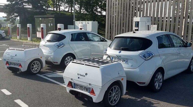 autonomía vehículos eléctricos remolque