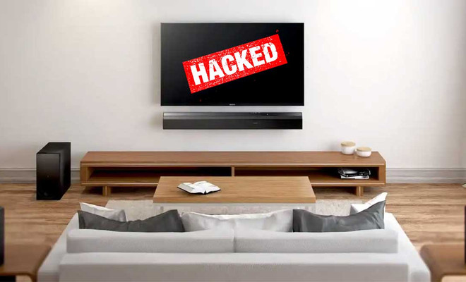 barra de sonido hackeada
