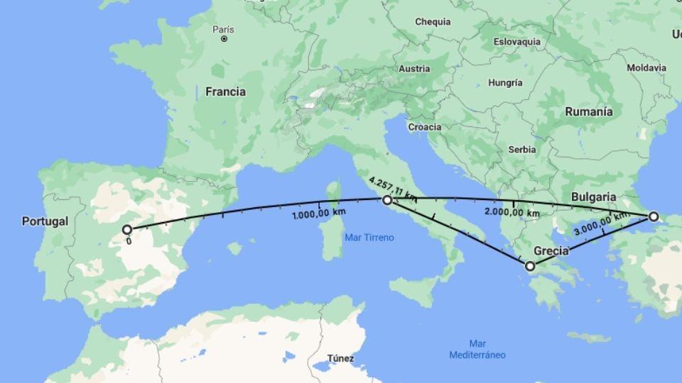 Se asemeja anchura occidental Cómo medir distancias entre dos puntos del mapa de Google Maps