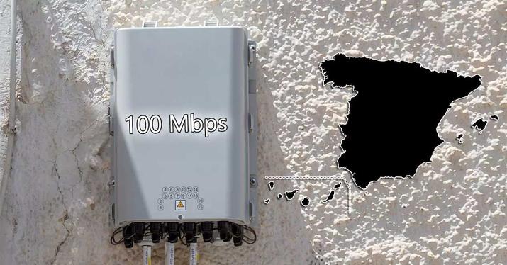 fibra 100 mbps españa 2025